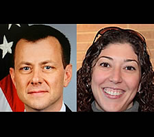 FBI Deputy Assistant Director of the Counterintelligence Division Peter Strzok and FBI attorney Lisa Page