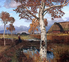 Otto Modersohn, Autumn on the Moor, 1895