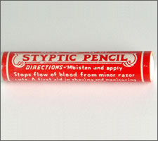 Styptic pencil