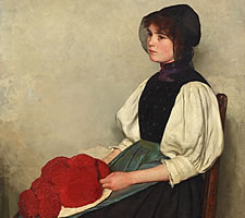 Alma Eerdmann, Schwarzwälderin, 1899.