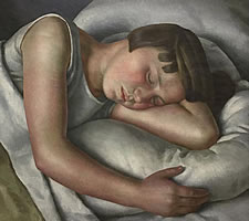 Dod Procter (1890-1972), Sleeping Girl, 1927.