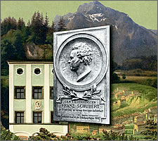 Freont cover detail: »Diese göttlichen Berge und Seen« Franz Schuberts Aufenthalte in Oberösterreich, Salzburg und Umgebung