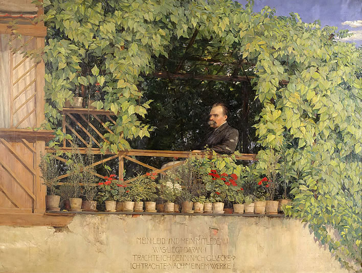 Curt Stoeving, Bildnis Friedrich Nietzsche (1894)