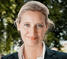 Alice Weidel, Co-Chairman of the AfD parliamentary party.