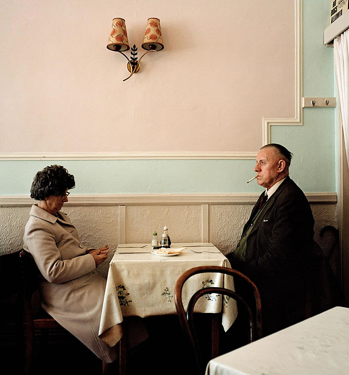 Martin Parr, 'New Brighton. A couple in a cafe' (1985) Martin Parr, 'New Brighton. A couple in a cafe' (1985)