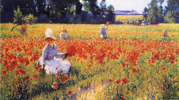 Robert Vonnoh, 'In Flanders Field', 1890