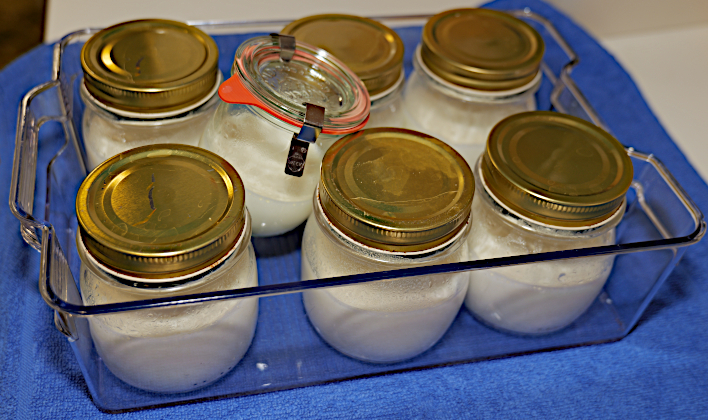 Pre-cooled, dried and ready for the refrigerator.