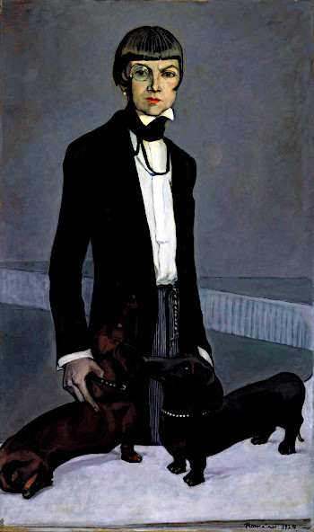Romaine Brooks, Una, Lady Troubridge, 1924