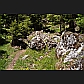 Narrow gaps between rocks make it clear that this was never a cart track.