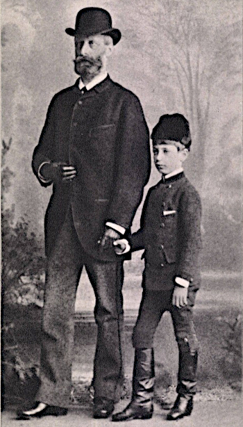 René and his father Josef, ND.