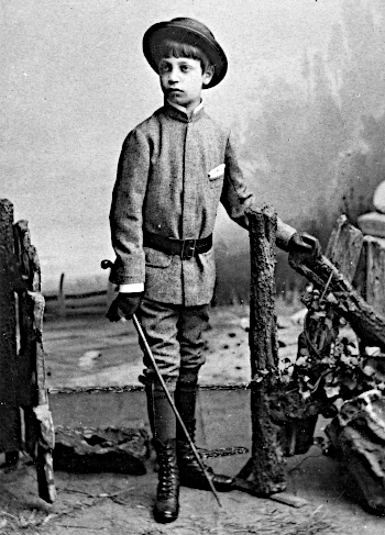 René Rilke, 1885, aged 10