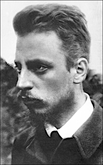 Rilke, now Rainer Maria, 18 September 1900.