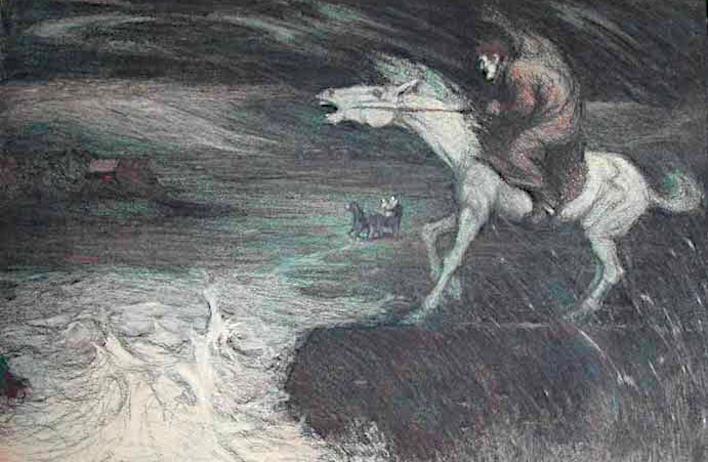 Franz Karl Basler-Kopp, 'Der Schimmelreiter', c. 1924.