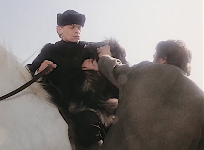 Still from the film 'Der Schimmelreiter'